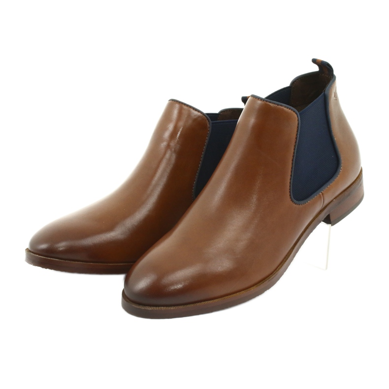 Brown Jodhpur boots Caprice 25327 navy blue 3 Brown Jodhpur boots Caprice 25327 navy blue 3