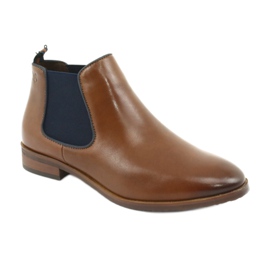 Brown Jodhpur boots Caprice 25327 navy blue 1 Brown Jodhpur boots Caprice 25327 navy blue 1