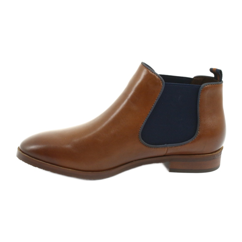 Brown Jodhpur boots Caprice 25327 navy blue 2 Brown Jodhpur boots Caprice 25327 navy blue 2