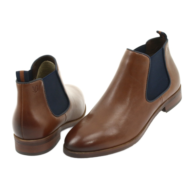 Brown Jodhpur boots Caprice 25327 navy blue 4 Brown Jodhpur boots Caprice 25327 navy blue 4