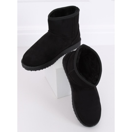 Emusy short black snow boots LV56P Black 1