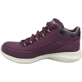Skechers Ultra Flex W 12918-BURG Shoes purple 1