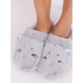 Gray women's gray slippers MA16 Gray grey 1
