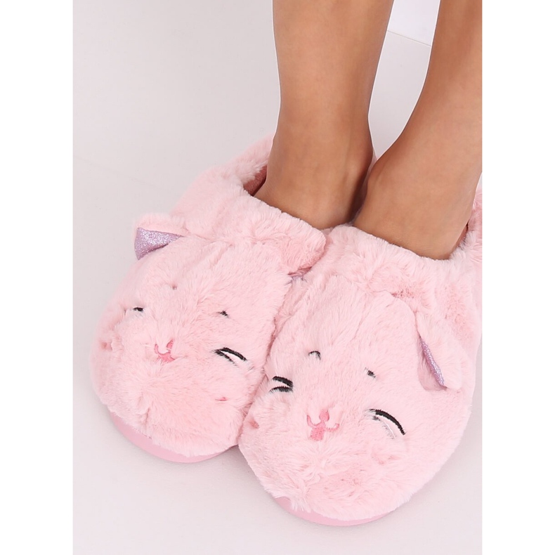 Pink MA16 Pink women's slippers 1 Pink MA16 Pink women's slippers 1