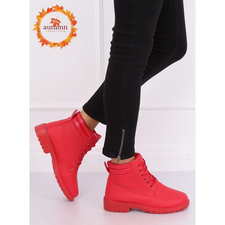 Women's Timberki red W-3033 Red II Species 1