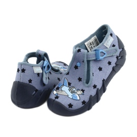 Befado colored children's shoes 110P345 navy blue blue 4