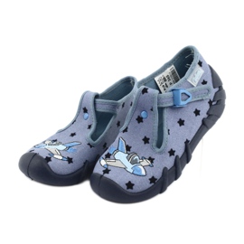 Befado colored children's shoes 110P345 navy blue blue 3