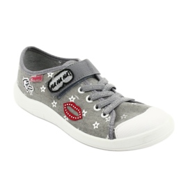 Befado children's shoes 251Q095 red grey 1