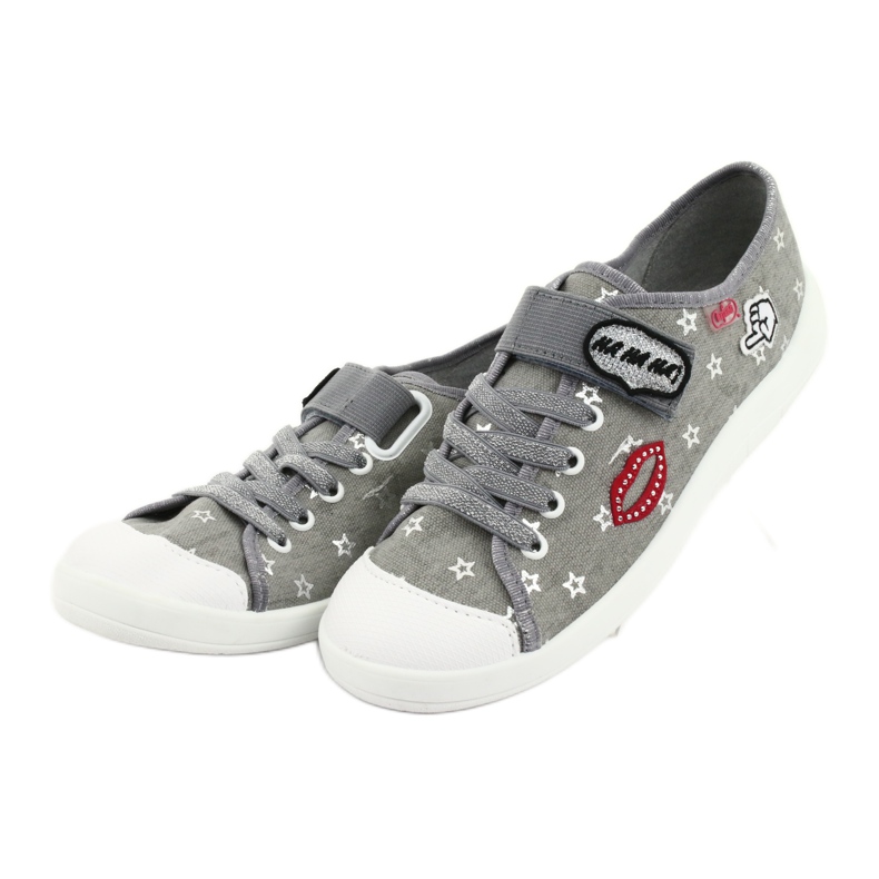 Befado children's shoes 251Q095 red grey 3
