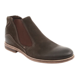 Riko Jodhpur boots Men's insulated 863 brown insertion 1