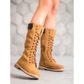 Seastar Warm lace-up boots brown 2