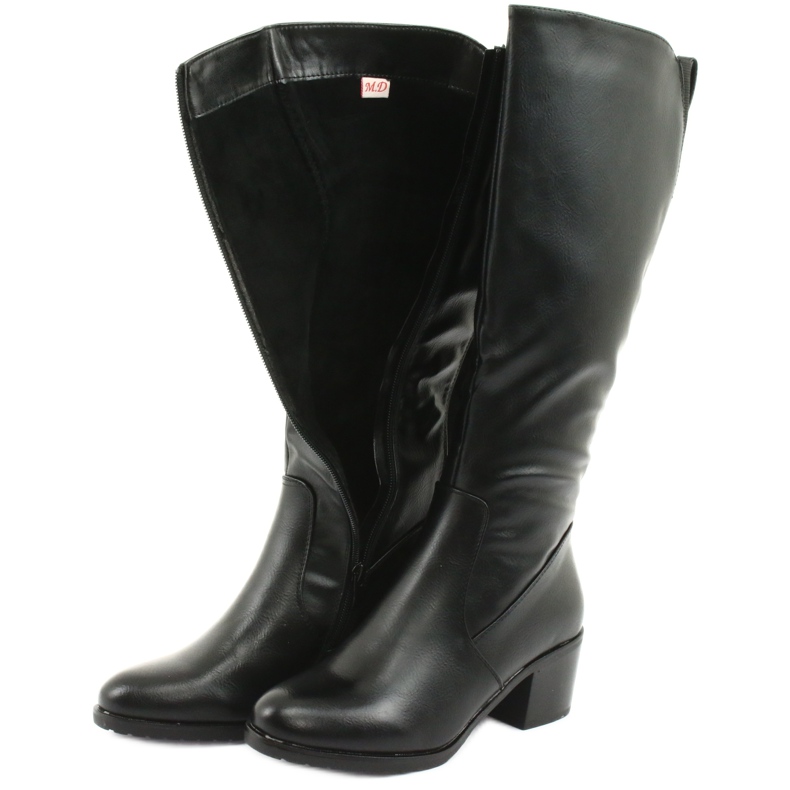 M.Daszyński Boots insulated high heels Daszyński 153 black 5