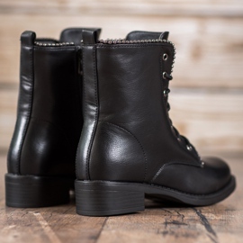 Janessa Classic Lace Up Boots black 1