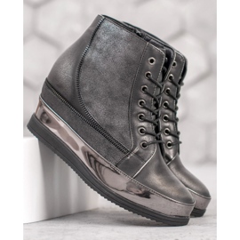 Sergio Leone Silver Sneakers grey 1 Sergio Leone Silver Sneakers grey 1