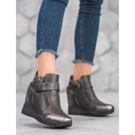 Sergio Leone Sneakers On The Zipper grey 1