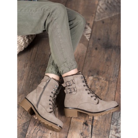 Sergio Leone Warm lace-up boots brown 2