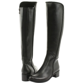 Long boots with a braid Espinto 194 Darex black 4