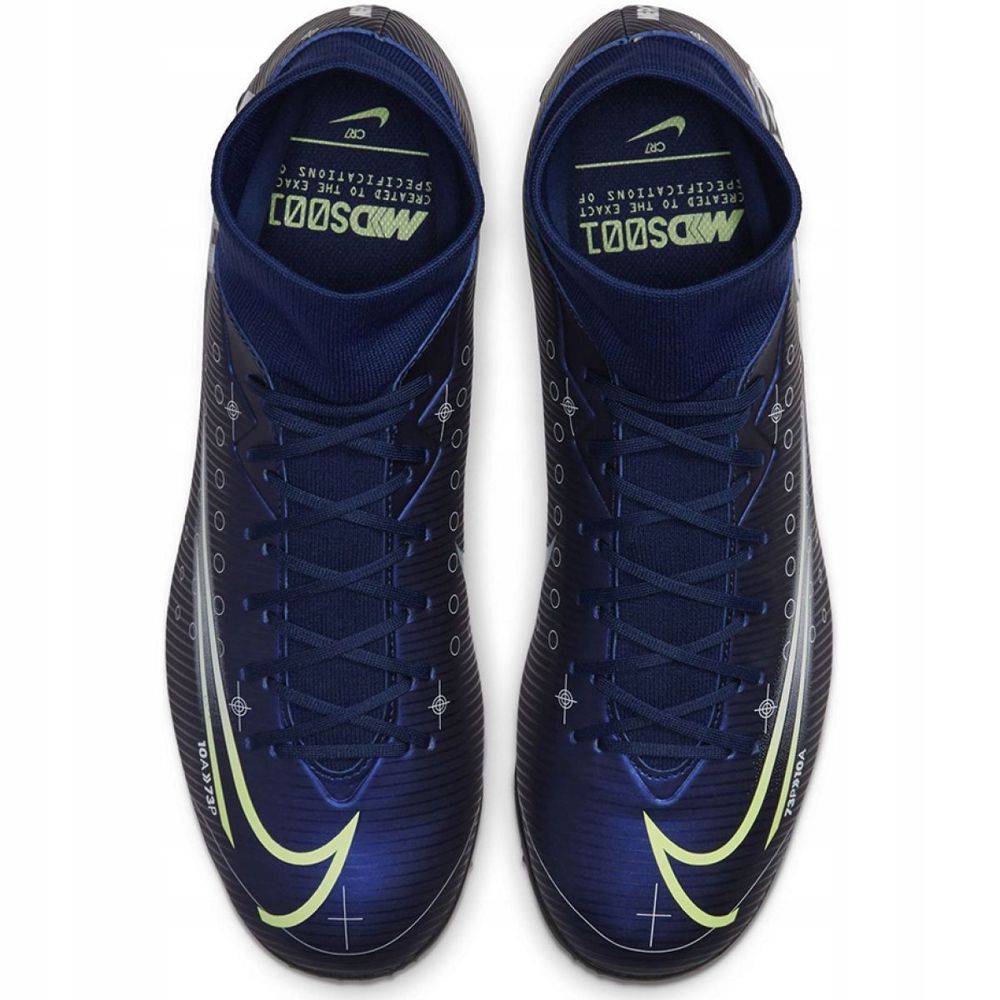 Nike Mercurial Superfly 7 Academy Mds Tf M BQ5435 401 football shoe navy blue blue