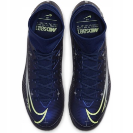 Nike Mercurial Superfly 7 Academy Mds Tf M BQ5435 401 football shoe blue navy blue 1