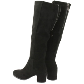 Black suede boots Sergio leone KZ273 3 Black suede boots Sergio leone KZ273 3