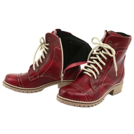 Insulated boots with a slider Naszbut 845 red 5