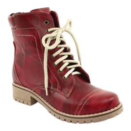 Insulated boots with a slider Naszbut 845 red 1