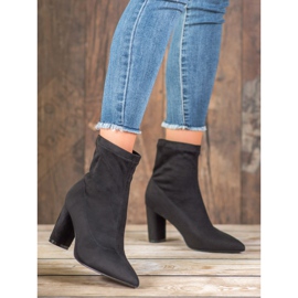 Filippo Stylish slip on boots black 1