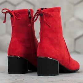 Goodin Stylish Red Boots 2