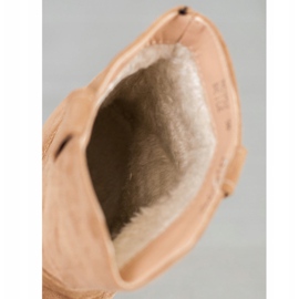 Seastar Beige flat boots 2 Seastar Beige flat boots 2