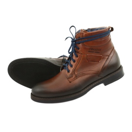 Boots with a zipper Nikopol 700 brown 5