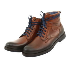 Boots with a zipper Nikopol 700 brown 3