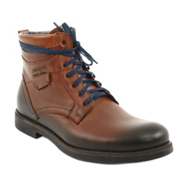 Boots with a zipper Nikopol 700 brown 1