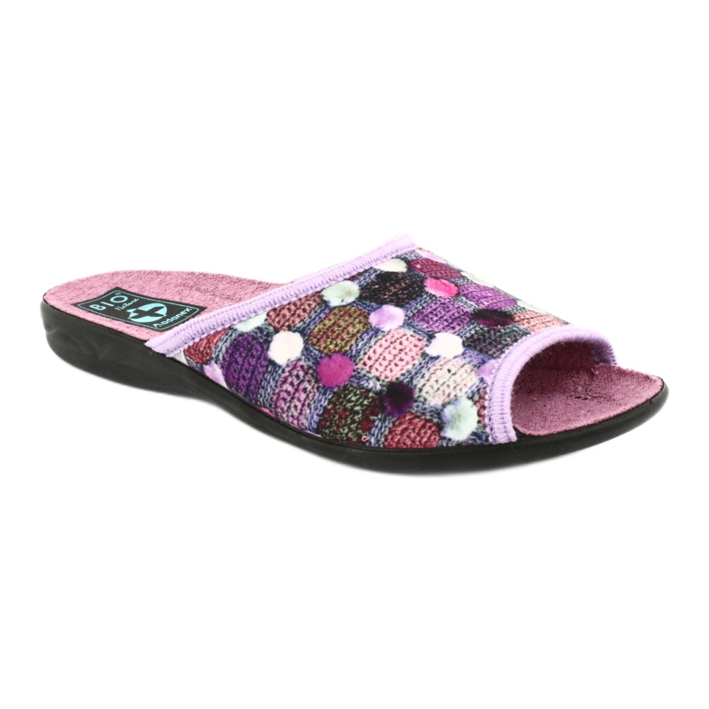 3D Adanex violet slippers purple pink 1