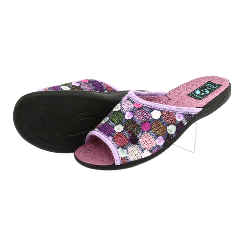 3D Adanex violet slippers purple pink 4
