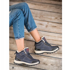 Arrigo Bello Lace-up winter boots blue 2