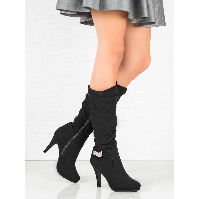 Ch. Creation High Heel Boots black 1
