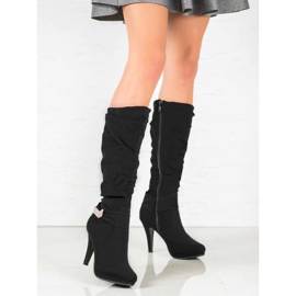 Ch. Creation High Heel Boots black 2