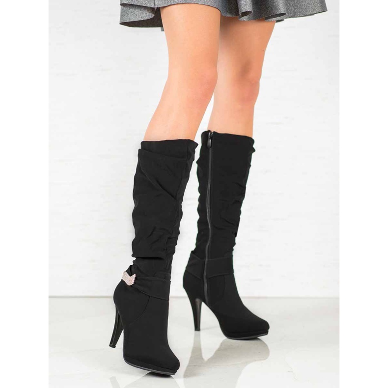 Ch. Creation High Heel Boots black 2