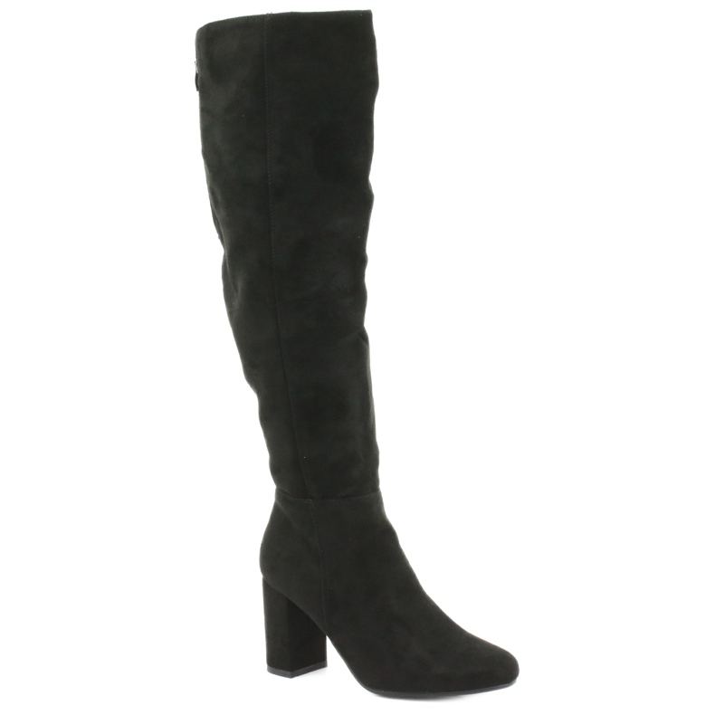 Black Filippo 383 knee boots 1