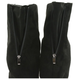 Black Filippo 383 knee boots 5