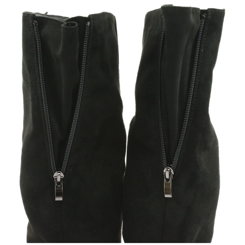 Black Filippo 383 knee boots 5