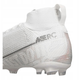 Nike Superfly 7 Elite Fg Jr AT8034-100 soccer shoes white white 1