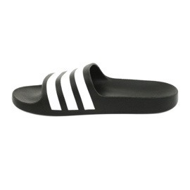 Adidas Adilette Aqua K Jr F35556 slippers white black 2