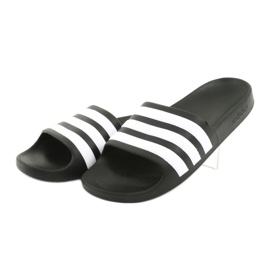 Adidas Adilette Aqua K Jr F35556 slippers white black 3