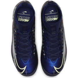 Nike Mercurial Superfly 7 Academy Mds FG / MG Jr BQ5409 401 football shoe navy blue navy blue 2