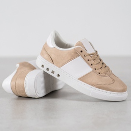 Emaks Sneakers With Rhinestones brown 2