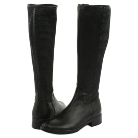 Bioeco boots with an elastic band Arka 7504 black 4