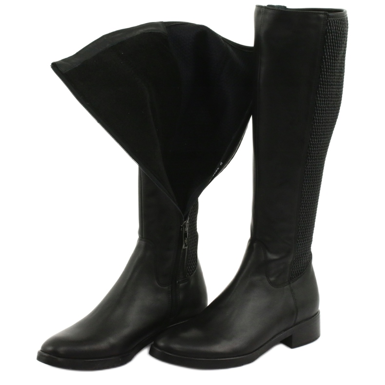 Bioeco boots with an elastic band Arka 7504 black 5