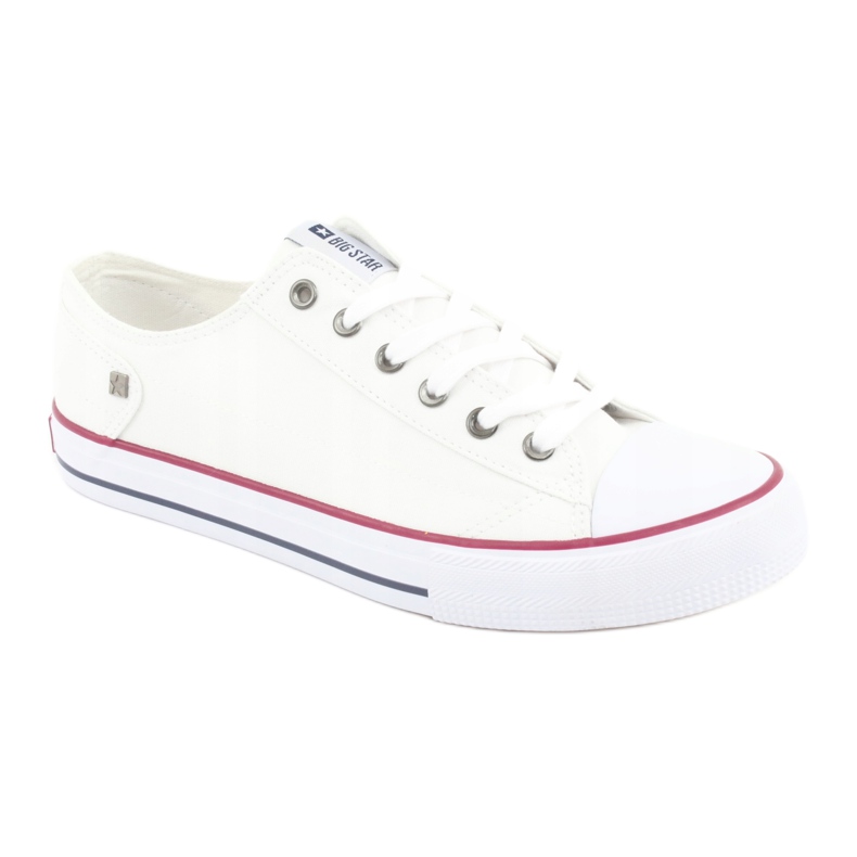 Big Star Classic Tie Sneakers white DD174271 3