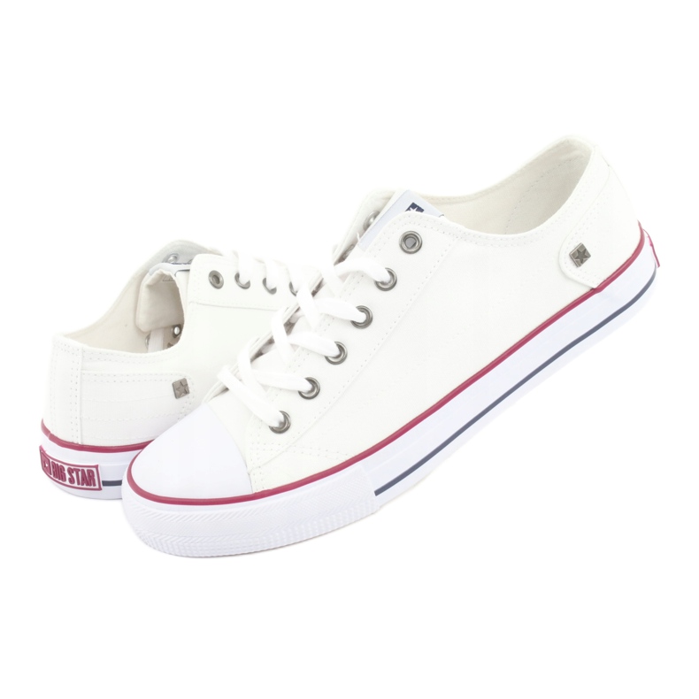 Big Star Classic Tie Sneakers white DD174271 7